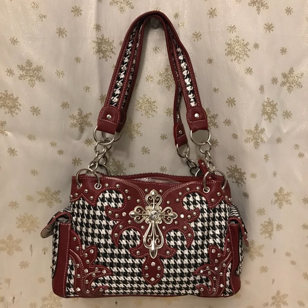 RED/BLACK PURSE